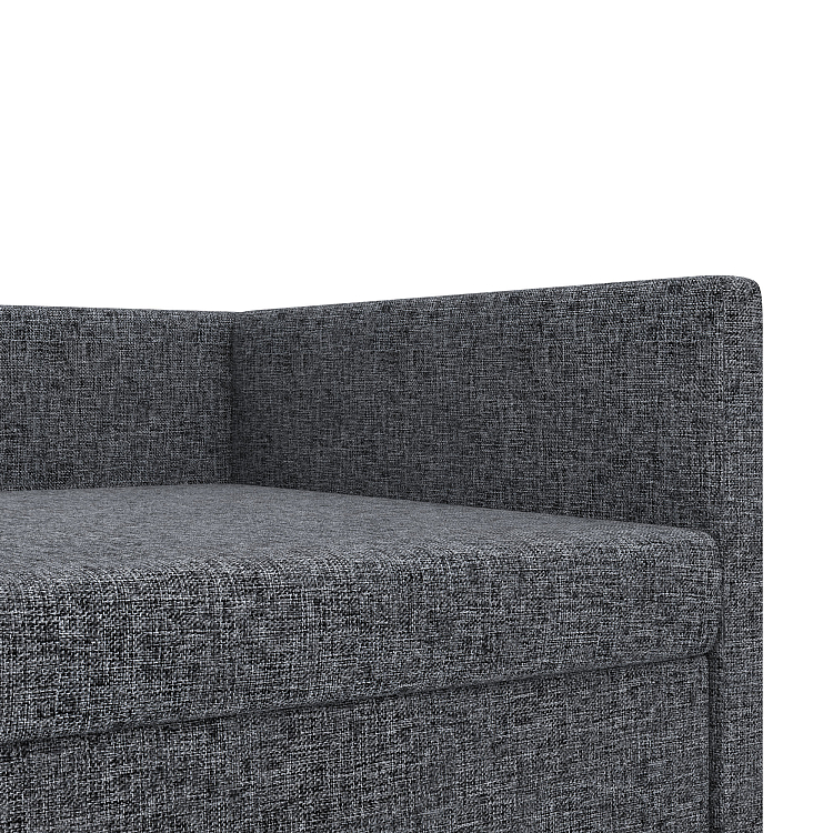 Вико / тахта рогожка серая